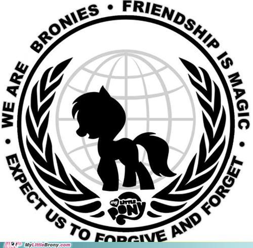 a true Brony forgives his friends and forgets past misunderstandings. we are all in this together!