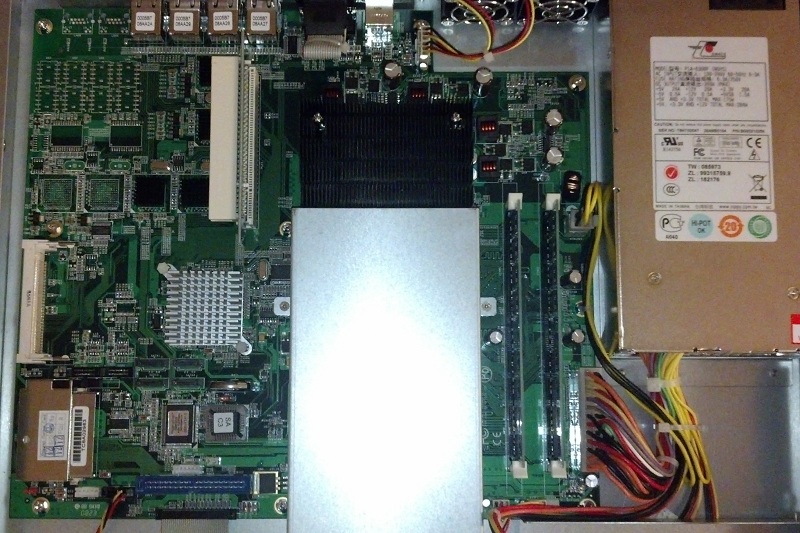 Motherboard, some have SATA power.