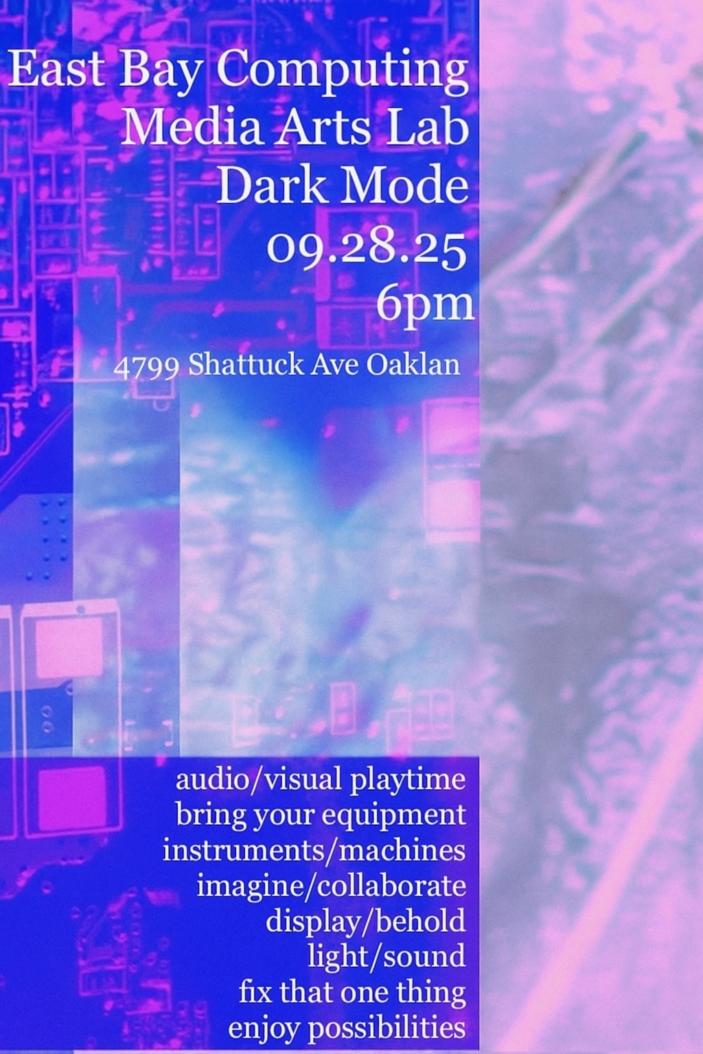DarkMode flyer